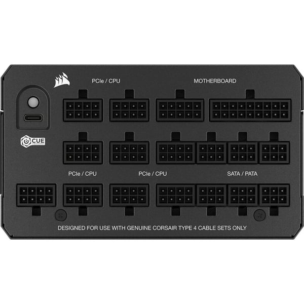 Corsair HX1200i (2025), 1200 Watt, ATX 3.1, PCIe 5.1, Cybenetics PLATINUM, C14