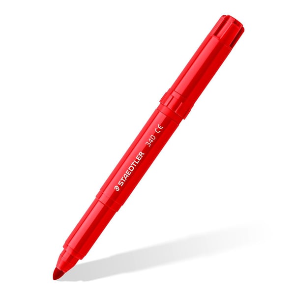 STAEDTLER Fiberpen Noris® Jumbo 3,0 mm - med 12 stk. ass. farver
