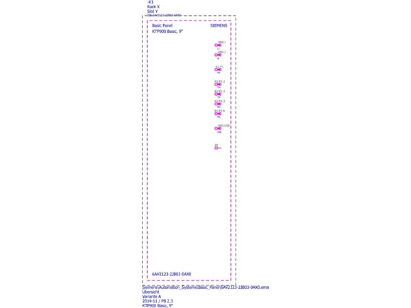 Siemens 6AV21232JB030AX0, 22,9 cm (9"), 480 x 800 pixlar, LCD, TFT, Resistiv, Svart