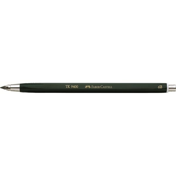 Faber-Castell TK 9400 - Blyhållare - 6B - 2 mm