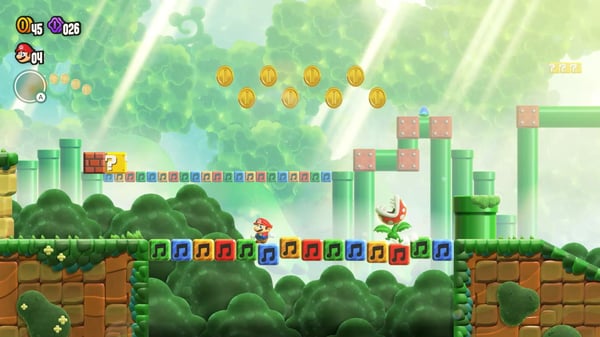 Nintendo Super Mario Bros. Wonder, Nintendo Switch, Flerspillermodus, RP (Rating Pending), Fysisk medium
