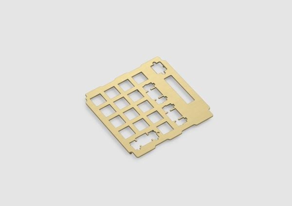 Glorious PC Gaming Race GLO-ACC-NP-SP-B, Numpad switch plate, mässing, Guld