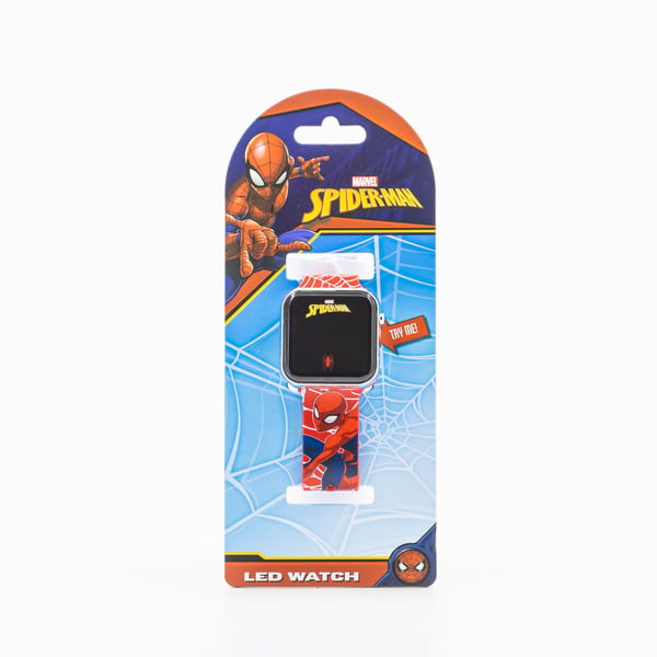 Accutime LED-klocka Spiderman