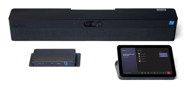 Lenovo ThinkSmart One - Videokonferansesett (berøringsskjermkonsoll, beregnesystem) - med 3-års Lenovo Premier Support - Certified for Microsoft Te...