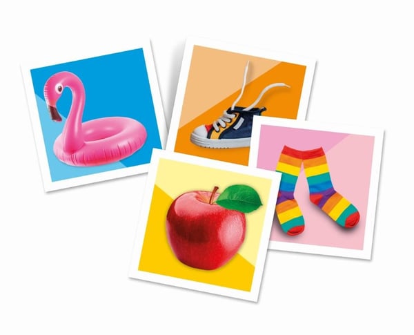 Clementoni Memo Pocket Play med farger