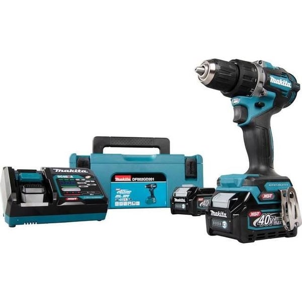 Makita batteridriven borr-/skruvdragare DF002GD201 40V Max XGT