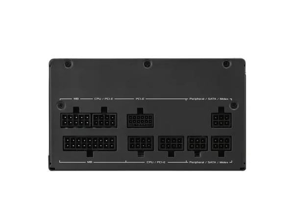 ASUS Prime AP-850G strømforsyning 850 W 80+ Gold fullmodulær, svart/hvit