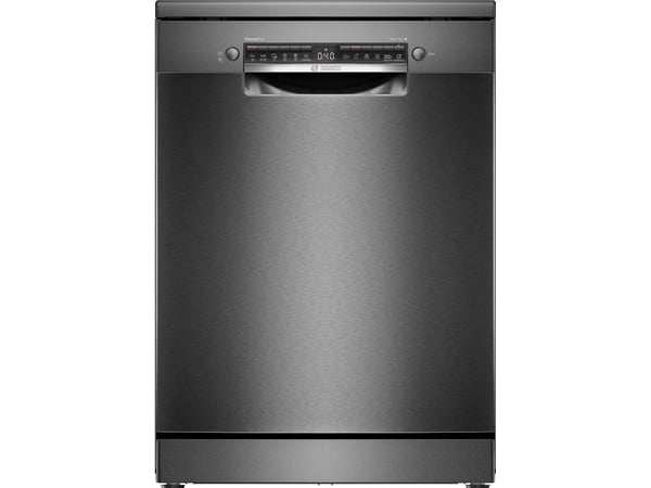 Bosch Serie | 4 SMS4EMC06E - Oppvaskmaskin - Wi-Fi - Nisje - bredde: 60 cm - dybde: 55 cm - høyde: 81.5 cm - svart inox