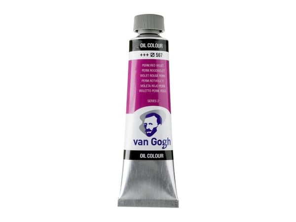 Van Gogh Olje Color Tube Permanent Red Violet 567