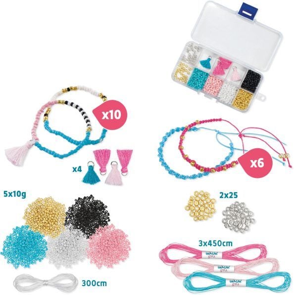 Maped Creativ 907401, Kit för tillverkning av armband för barn, 7 År
