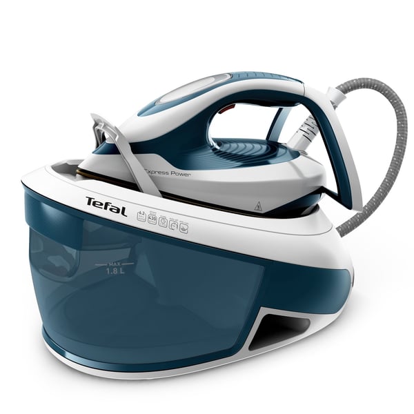 Tefal Express Power SV8111 ångstation 6,2 bar 1,8 L 430 g/min, blå/vit