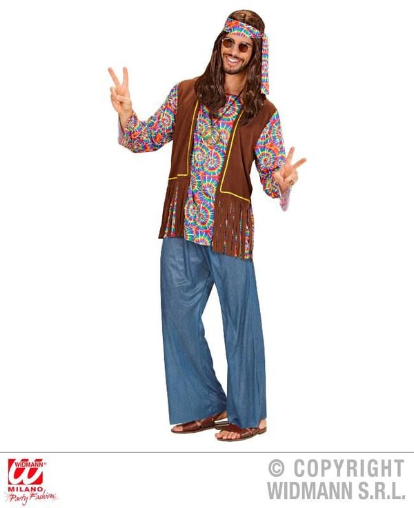 Psykedelisk hippie, man