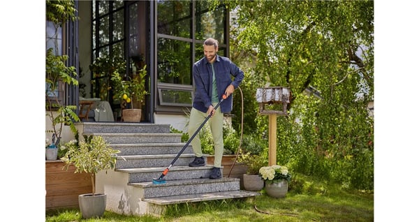 Gardena Cleansystem kova harja Flex