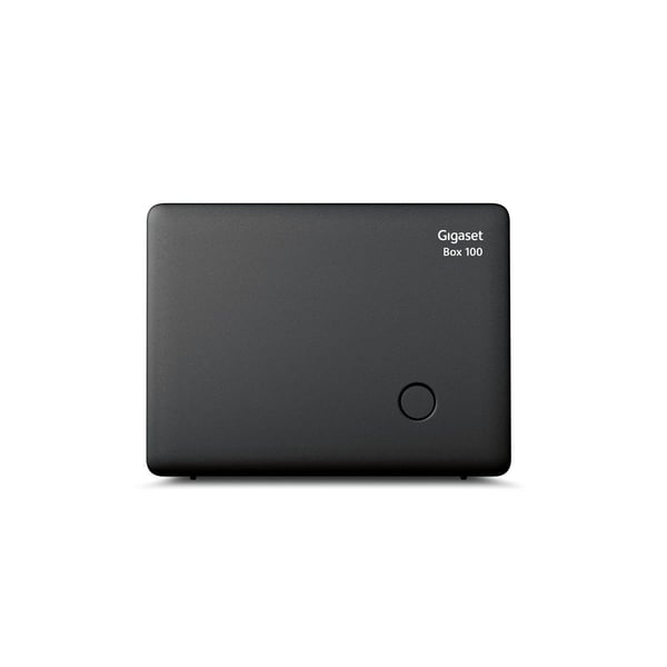 Gigaset Box 100 - Basisstasjon for trådløs telefon - ECO DECT\GAP - svart