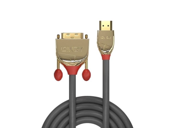 Lindy 36199, 15 m, HDMI Type A (Standard), DVI-D, Hankjønn, Hankjønn, 1920 x 1200 piksler