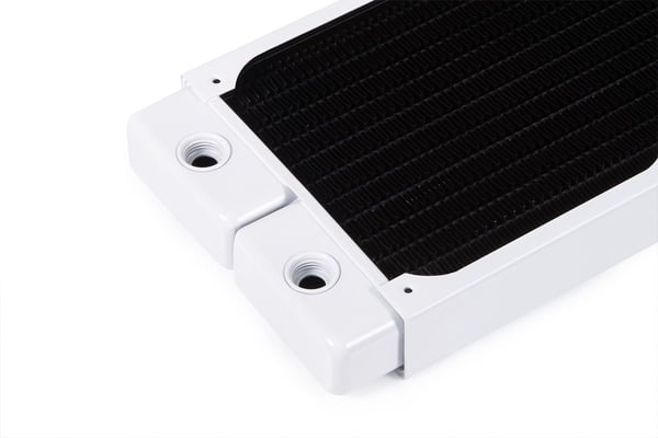 Alphacool NexXxoS ST30, Kjøleribbe, Stål, Sort, Hvit, 124 mm, 271,5 mm, 30 mm
