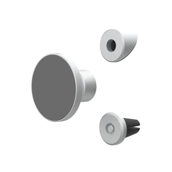JustMobile ST-510M, Mobiltelefon / smartphone, Passiv hållare, Bil, Silver