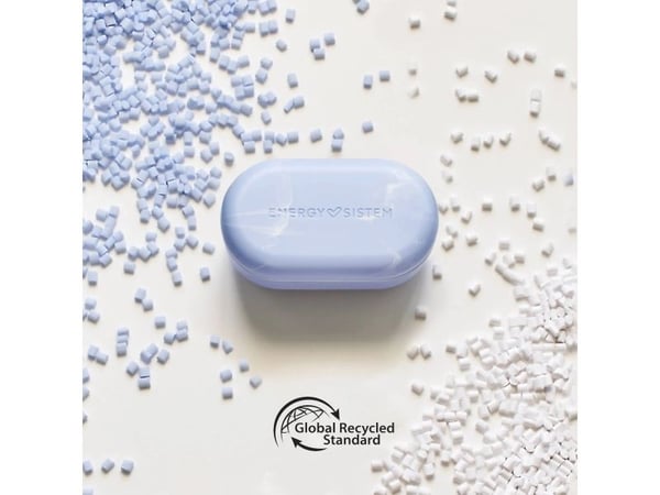 Energy Sistem Senshi Eco, True Wireless Stereo (TWS), 20 - 20000 Hz, Puhelut/Musiikki/Urheilu/Päivittäinen, 42 g, Kuulokkeet, Vaaleansininen