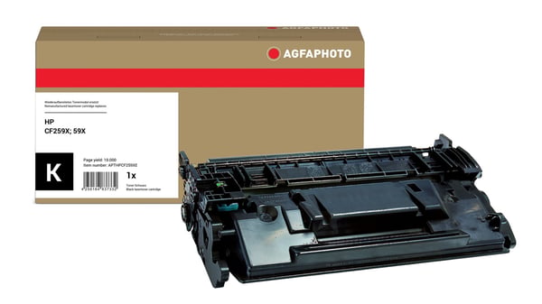 AgfaPhoto - Svart - kompatibel - gjenfabrikert - tonerpatron (alternativ for: HP 59X) - for HP LaserJet Pro M304a, M404dn, M404dw, M404n, M428fdw