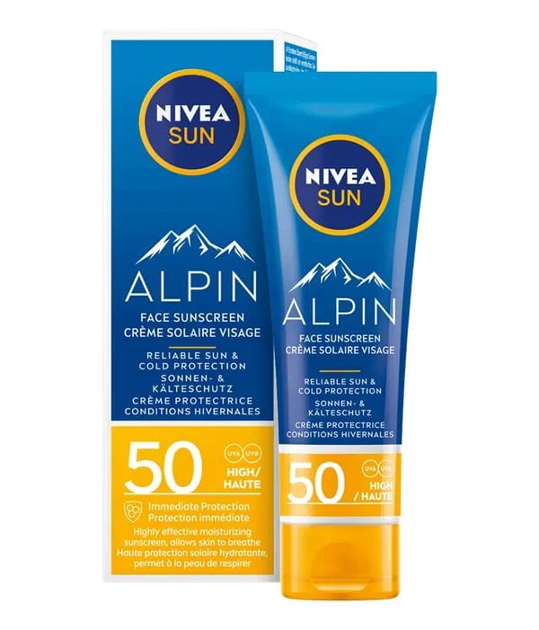 NIVEA 9005800341866, Solskyddskräm, Ansikte, Rör, Motverkar åldrande, Fuktgivande, Skyddande, 50 ml, Alla