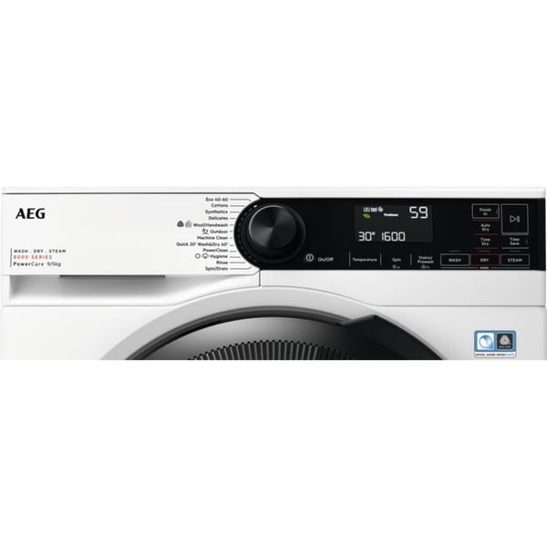 AEG 8000 PowerCare vask-/tørkemaskin (LWR834G96T)