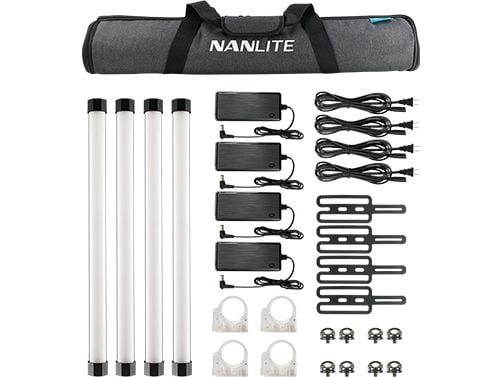 Nanlite PavoTube II 30X, 1 Light Kit, 70 W, LED, 2700 K, 12000 K, Sort, Hvit, 100 - 240 V