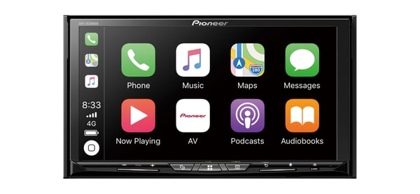 Pioneer AVH-Z9200DAB bilstereo 7" pekskärm Double-DIN 50 W x 4