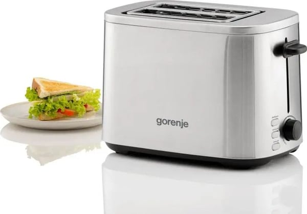 Gorenje T800DS, 2 skiver, Rustfritt stål, Rustfritt stål, Knapper, Dreieknapp, 0,8 m, 275 mm