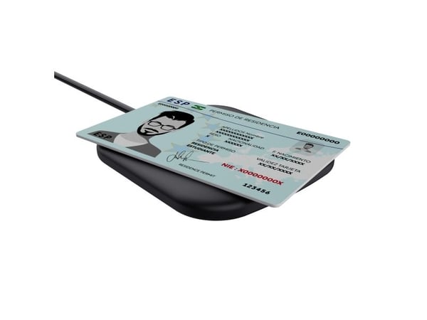 Trust Ceto - Contactless SMART card reader - svart