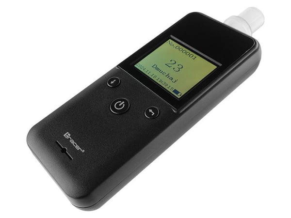 Tracer BreathEZ-2B, Svart, Platinum elektrokjemisk sensor, ‰, 0 - 500%, LCD, Polen