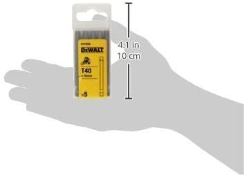 Dewalt-bitti 1/4" Torx T40 x 70mm 5 kpl (DT7296-QZ)