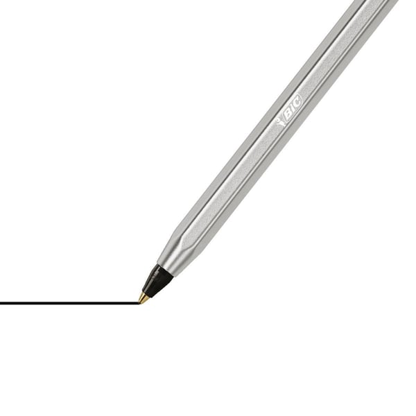 BIC Cristal Renew, Klips, Tynn spiss, Gjenfyllbar, Sort, 1 stykker