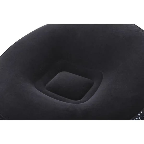 Bestway ''Inflate-A-Chair'' Oppustelig Stol 112 x 122 x 66 cm, Sort