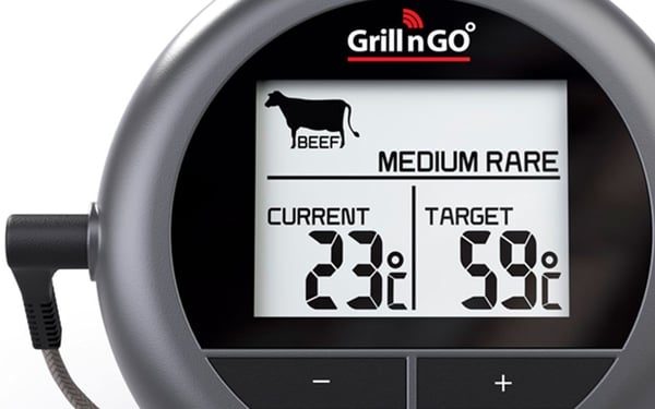Grillngo One 2.0 trådløst steketermometer med Bluetooth