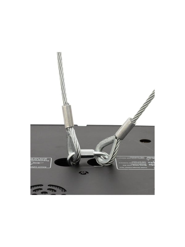 Eurolite 58010364, Rep, Zink, 175 kg, Sølv, 1 m, 4 mm