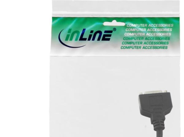 InLine 17670I, 0,2 m, HDMI Type A (Standard), DVI-D, Hankjønn, Hunkjønn, Gull