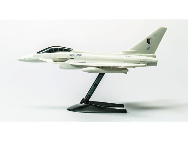 Airfix Eurofighter Typhoon, Pienoismallikiinteäsiipinen ilma-alus, Kokoamispakkaus, Eurofighter Typhoon, 27 kpl, 5 vuosi/vuosia, Sotilasilma-alus