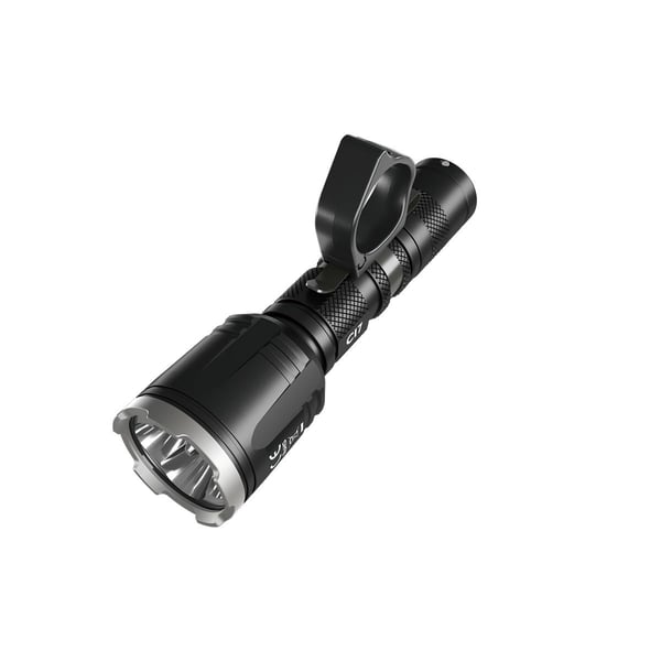 Nitecore CI7, Käsikokoinen taskulamppu, Musta, LED, 4 lamppua, 2500 lm, 19500 cd