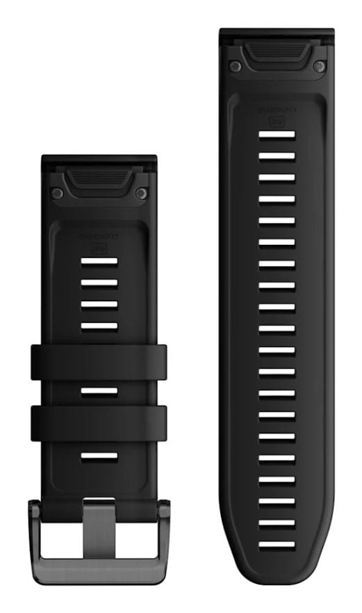 Garmin QuickFit 26 - Bånd for sportsur, GPS-ur - silikon - svart