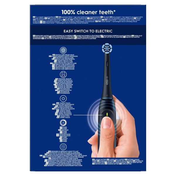 Braun iOS2d.2ZZ9.0 Oral-B iO2 elektrisk tannbørste Duo Night svart/grønn