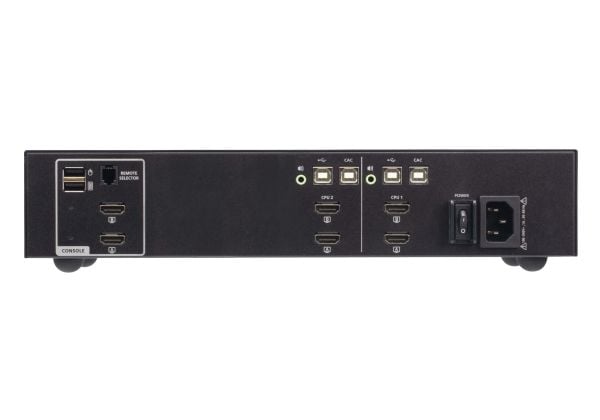 ATEN CS1142H4C, 3840 x 2160 pikseliä, 4K Ultra HD, 5,4 W, Musta