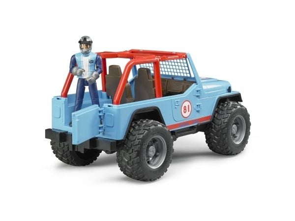 BRUDER 2541, Jeep, 3 år, Plast, Blå