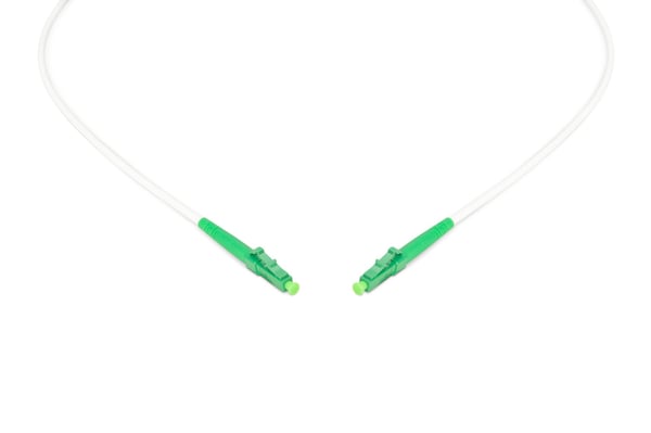 DIGITUS - Patch-kabel - LC/APC enkelläge (hane) till LC/APC enkelläge (hane) - 20 m - 3 mm - fiberoptisk - simplex - 9 / 125 mikrometer - halogenfr...