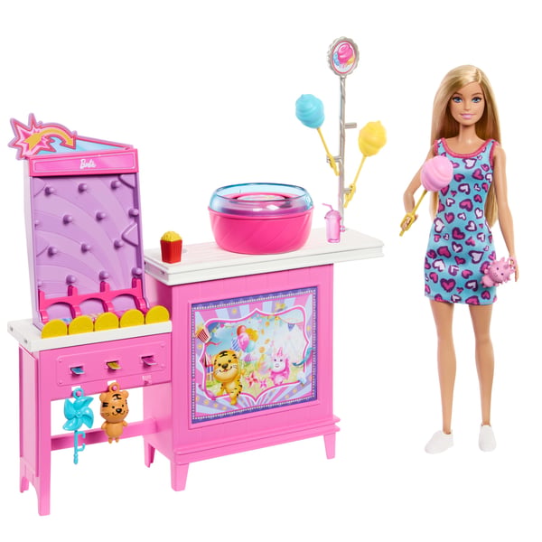 Barbie Mysteries: Beach Detectives ”Malibu” -nukke, hattara-/pelikojulelupakkaus ja tarvikkeita, Muotinukke, Naaras, 3 vuosi/vuosia, Poika/tyttö, 3...