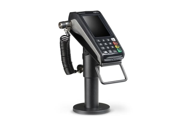 Ergonomic Solutions SpacePole Payment ING3000-D-MH-02, Maksupääteteline, musta, Metalli, 210°, 10 - 70°, Ingenico