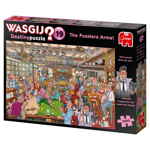 Wasgij Destiny 19 1000 pcs, 1000 styck, Serietidning, 12 År
