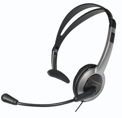 Panasonic RP-TCA430E-S, Langallinen, Toimisto/puhelukeskus, 42 g, Kuulokkeet, Harmaa