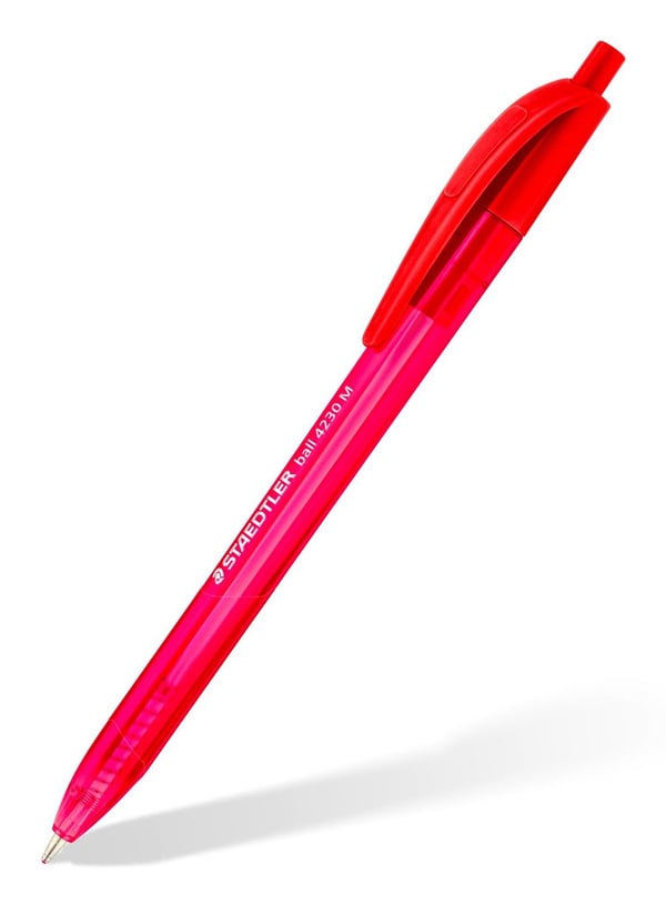 Staedtler ball 4230 M, Klips, Assorterte farger, 8 stykker