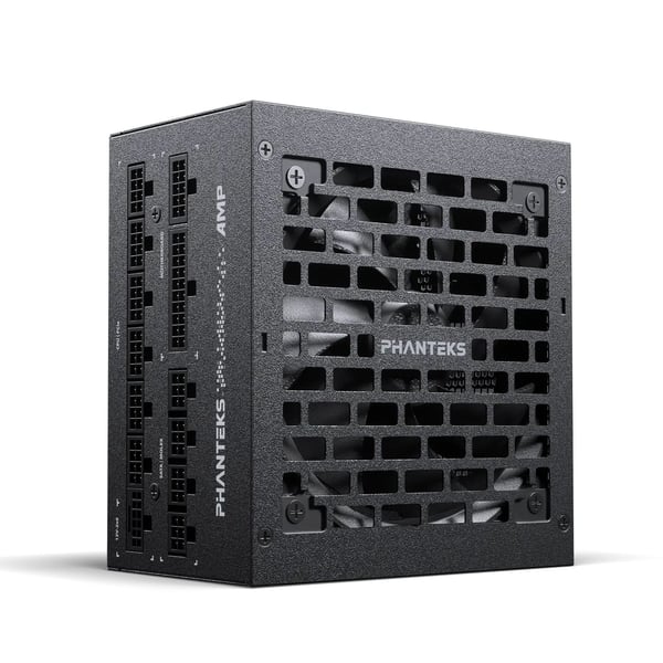 PHANTEKS AMP GH 1200W 80 PLUS Platinum virtalähde, PCIe 5.1, ATX 3.1 - 1200 wattia, musta