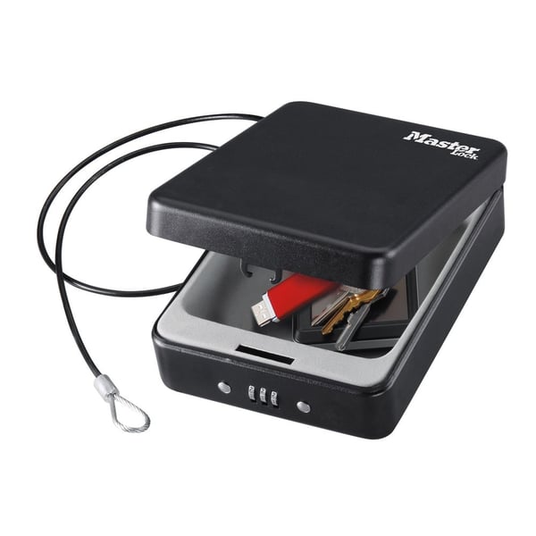 MASTER LOCK P005CEURBLKHRO, Musta, Terästä, 1 kpl, 1 kpl, 203 mm, 150 mm